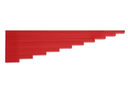 barras rojas-vista frontal-material montessori