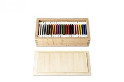 Tabletas de color de plástico (2a caja) - Material Montessori-vista frontal