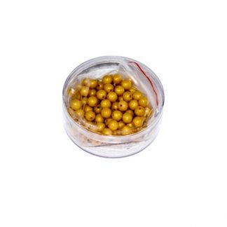100 perlas doradas-Material Montessori-vista frontal