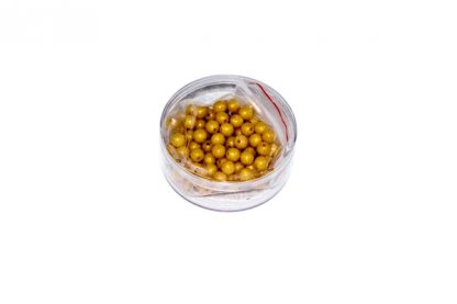 100 perlas doradas-Material Montessori-vista frontal