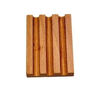 Base madera para 3 lápices-Material Montessori