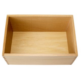 Caja pequeña para las letras de lija-Material Montessori