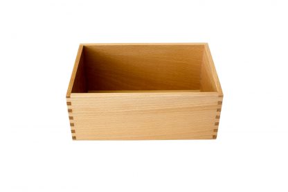 Caja pequeña para las letras de lija-Material Montessori