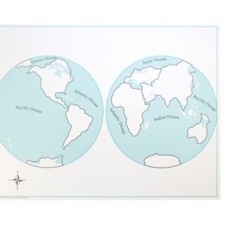 Mapa de Control: El Mundo sin Etiquetas - Material Montessori-vista frontal