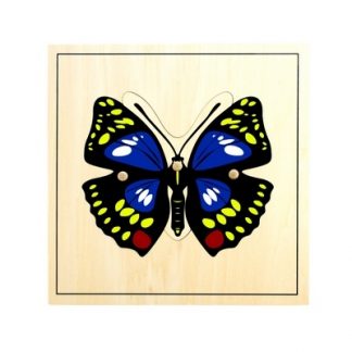 Puzzle de la Mariposa - Material Montessori-vista frontal