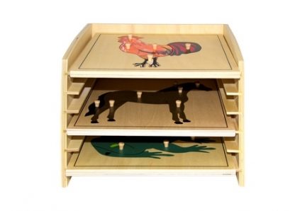 Gabinete de Animales - Material Montessori